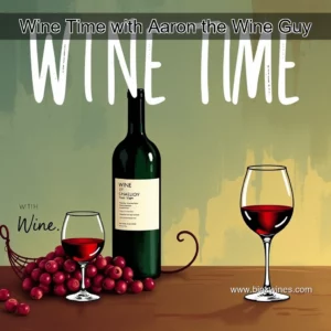 Artistic representation for Wine Time with Aaron the Wine Guy