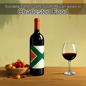 Artistic representation for Sondela Cellars sells South African wines in Charleston Food