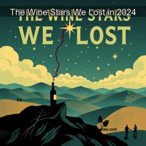 Artistic representation for The Wine Stars We Lost in 2024