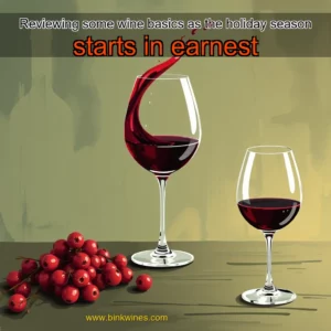 Artistic representation for Reviewing some wine basics as the holiday season starts in earnest