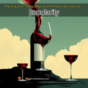 Artistic representation for The big pour : Why large wine formats are soaring in popularity