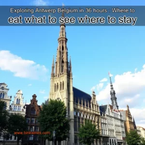 Artistic representation for Exploring Antwerp Belgium in 36 hours : Where to eat what to see where to stay
