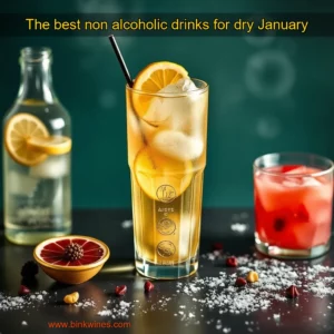 Artistic representation for The best non alcoholic drinks for dry January