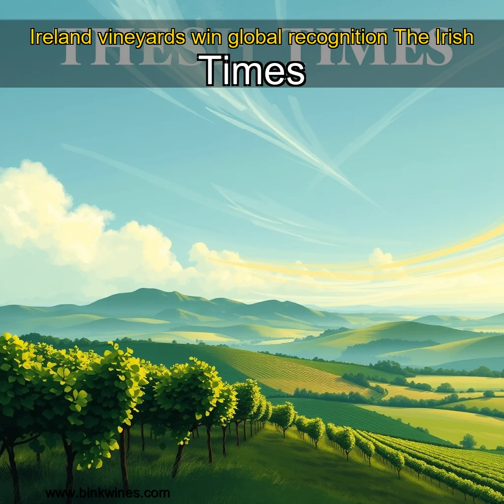You are currently viewing Ireland vineyards win global recognition  The Irish Times