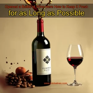 Artistic representation for Opened a Bottle of Wine Here How to Keep It Fresh for as Long as Possible