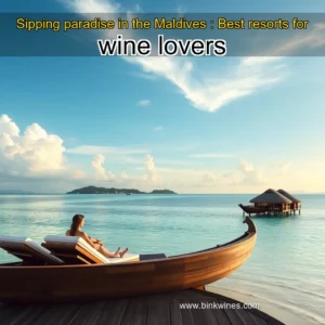 Artistic representation for Sipping paradise in the Maldives : Best resorts for wine lovers