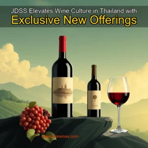 Artistic representation for JDSS Elevates Wine Culture in Thailand with Exclusive New Offerings