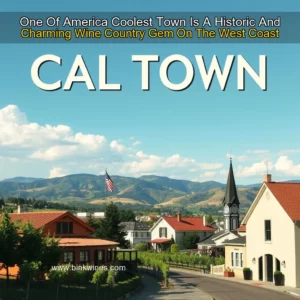 Artistic representation for One Of America Coolest Town Is A Historic And Charming Wine Country Gem On The West Coast