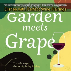 Artistic representation for When Garden Meets Grapes : Elevating Vegetable Dishes with Perfect Wine Pairings