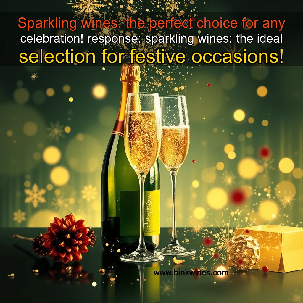 You are currently viewing Sparkling wines: the perfect choice for any celebration!


 response: sparkling wines: the ideal selection for festive occasions!