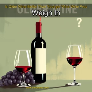 Artistic representation for Is Older Wine Better Than Younger Wine Wine Pros Weigh In