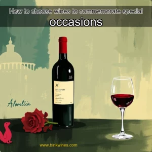 Artistic representation for How to choose wines to commemorate special occasions