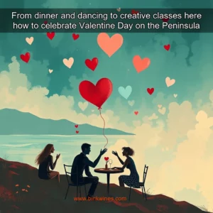 Artistic representation for From dinner and dancing to creative classes here how to celebrate Valentine Day on the Peninsula