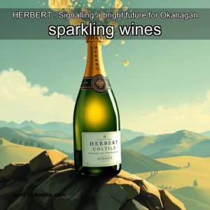 Artistic representation for HERBERT : Signalling a bright future for Okanagan sparkling wines
