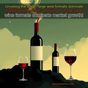 Artistic representation for Unveiling the surge: large wine formats dominate market growth answer: unveiling the surge: large wine formats dominate market growth!
