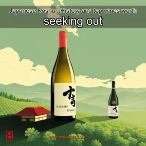 Artistic representation for Japanese Koshu : History and top wines worth seeking out