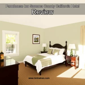Artistic representation for Farmhouse Inn Sonoma County California Hotel Review