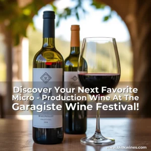 Artistic representation for Discover Your Next Favorite Micro - Production Wine At The Garagiste Wine Festival!