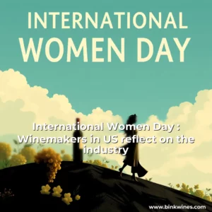 Artistic representation for International Women Day : Winemakers in US reflect on the industry