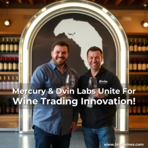 Artistic representation for Mercury & Dvin Labs Unite For Wine Trading Innovation!