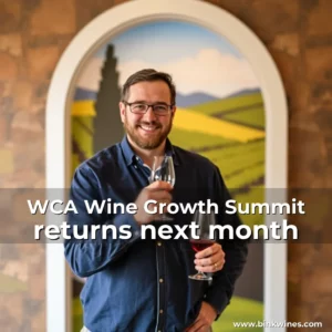 Artistic representation for WCA Wine Growth Summit returns next month