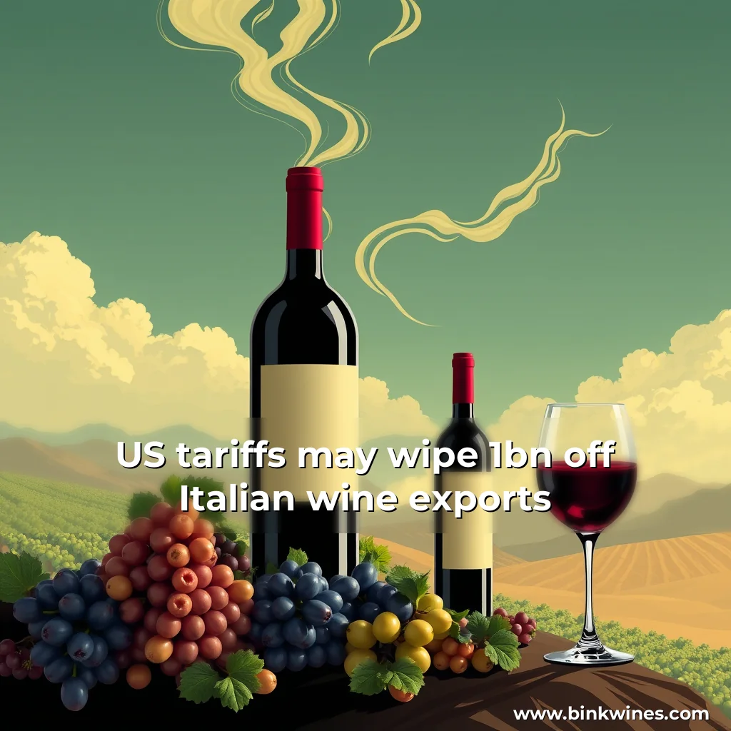 You are currently viewing US tariffs may wipe 1bn off Italian wine exports