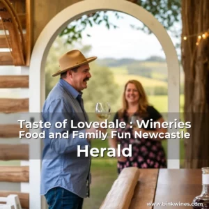 Artistic representation for Taste of Lovedale : Wineries Food and Family Fun Newcastle Herald