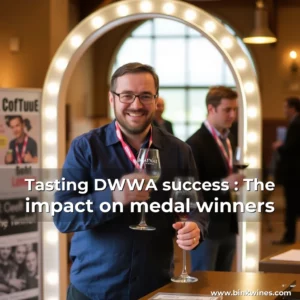 Artistic representation for Tasting DWWA success : The impact on medal winners