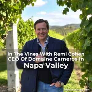Artistic representation for In The Vines With Remi Cohen CEO Of Domaine Carneros In Napa Valley