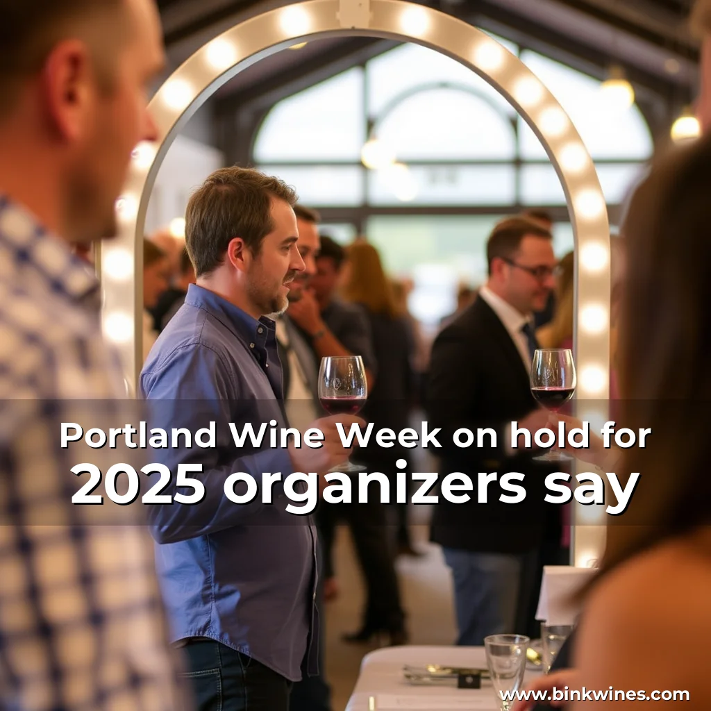 Read more about the article Portland Wine Week on hold for 2025  organizers say