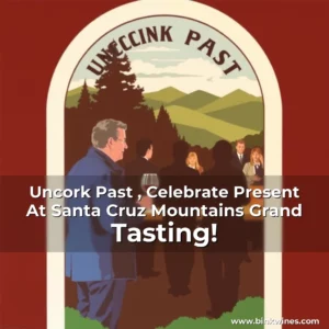 Artistic representation for Uncork Past , Celebrate Present At Santa Cruz Mountains Grand Tasting!