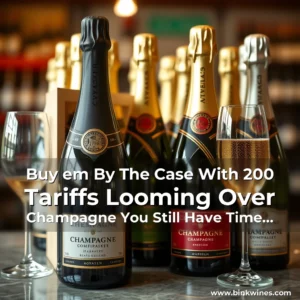 Artistic representation for Buy em By The Case With 200 Tariffs Looming Over Champagne You Still Have Time To Purchase Those Bottles Already In U S Wine Stores
