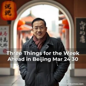 Artistic representation for Three Things for the Week Ahead in Beijing Mar 24 30