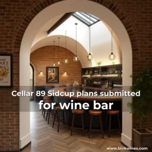 Artistic representation for Cellar 89 Sidcup plans submitted for wine bar