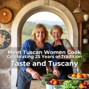 Artistic representation for Meet Tuscan Women Cook Celebrating 25 Years of Tradition Taste and Tuscany