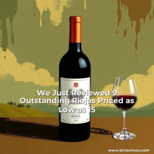Artistic representation for We Just Reviewed 9 Outstanding Riojas Priced as Low as 15