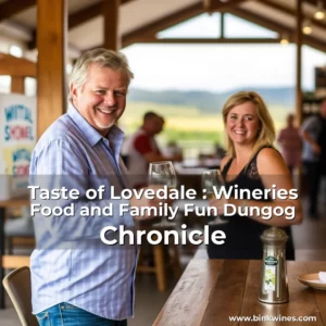 Artistic representation for Taste of Lovedale : Wineries Food and Family Fun Dungog Chronicle