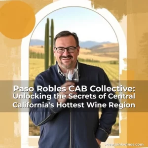 Artistic representation for Paso Robles CAB Collective: Unlocking the Secrets of Central California's Hottest Wine Region