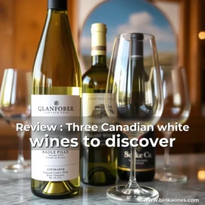 Artistic representation for Review : Three Canadian white wines to discover