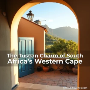 Artistic representation for The Tuscan Charm of South Africa’s Western Cape