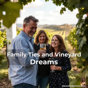 Artistic representation for Family Ties and Vineyard Dreams