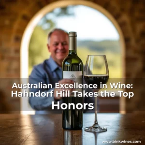Artistic representation for Australian Excellence in Wine: Hahndorf Hill Takes the Top Honors