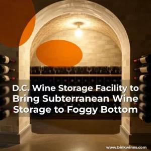 Artistic representation for D.C. Wine Storage Facility to Bring Subterranean Wine Storage to Foggy Bottom