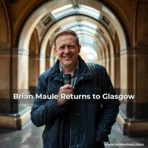 Artistic representation for Brian Maule Returns to Glasgow
