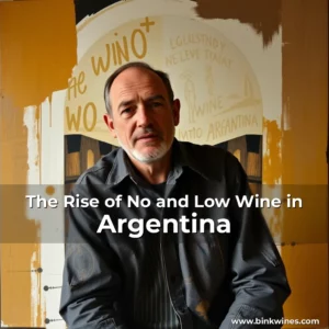 Artistic representation for The Rise of No and Low Wine in Argentina