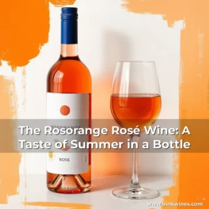 Artistic representation for The Rosorange Rosé Wine: A Taste of Summer in a Bottle