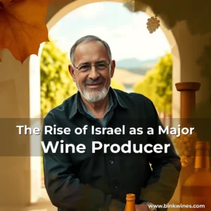 Artistic representation for The Rise of Israel as a Major Wine Producer