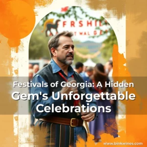 Artistic representation for Festivals of Georgia: A Hidden Gem's Unforgettable Celebrations