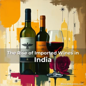 Artistic representation for The Rise of Imported Wines in India