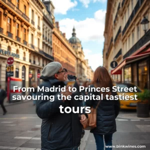 Artistic representation for From Madrid to Princes Street savouring the capital tastiest tours